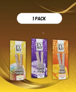 FVKD DIAMOND INFUSED HASH HOLE PREROLLS 2G