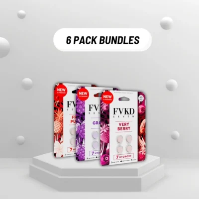 6 PACK FVKD SEVEN 7-HYDROXY TABLETS