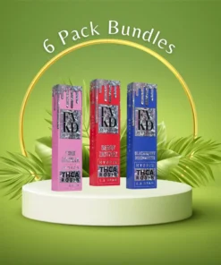 6 PACK FVKD MINIS THCA ROSIN