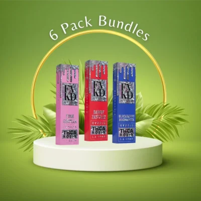 6 PACK FVKD MINIS THCA ROSIN