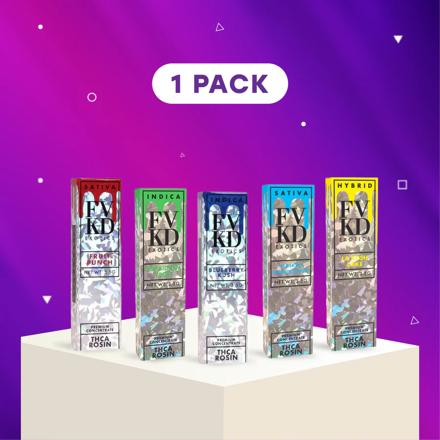 FVKD EXOTICS THCA ROSIN DISPOSABLE | 3.5G