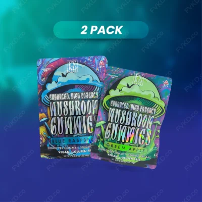 2-PACK FVKD SHRM ENHANCED HIGH POTENCY MUSHROOM GUMMIES